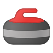 Emoji 🥌 Stone Da Curling su Google Android 10.0 March 2020 Feature Drop.