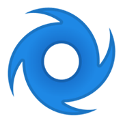 Emoji 🌀 Ciclone su Google Android 10.0 March 2020 Feature Drop.