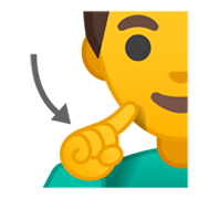 Emoji 🧏‍♂️ Uomo Con Problemi Di Udito su Google Android 10.0 March 2020 Feature Drop.