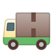 Emoji 🚚 Camion su Google Android 10.0 March 2020 Feature Drop.