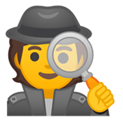 Emoji 🕵️ Detective su Google Android 10.0 March 2020 Feature Drop.