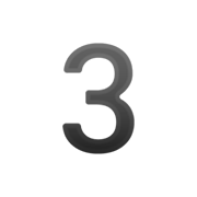 Émoji 3️ Chiffre trois sur Google Android 10.0 March 2020 Feature Drop.
