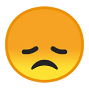 Emoji 😞 Faccina Delusa su Google Android 10.0 March 2020 Feature Drop.