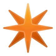 Émoji ✴️ étoile Huit Branches sur Google Android 10.0 March 2020 Feature Drop.