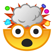 🤯 Emoji explodierender Kopf Google Android 10.0 March 2020 Feature Drop.