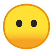 Emoji 😶 Faccina Senza Bocca su Google Android 10.0 March 2020 Feature Drop.