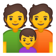 Émoji 👪 Famille sur Google Android 10.0 March 2020 Feature Drop.