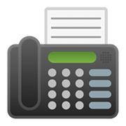 Emoji 📠 Fax su Google Android 10.0 March 2020 Feature Drop.