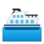 Émoji ⛴️ Ferry sur Google Android 10.0 March 2020 Feature Drop.