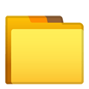 Emoji 📁 Cartella File su Google Android 10.0 March 2020 Feature Drop.