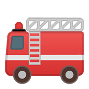 Emoji 🚒 Camion Dei Pompieri su Google Android 10.0 March 2020 Feature Drop.