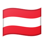 🇦🇹 Emoji Bandeira: Áustria na Google Android 10.0 March 2020 Feature Drop.