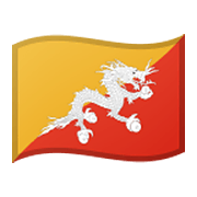 Émoji 🇧🇹 Drapeau : Bhoutan sur Google Android 10.0 March 2020 Feature Drop.