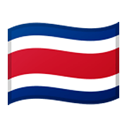 🇨🇷 Emoji Bandeira: Costa Rica na Google Android 10.0 March 2020 Feature Drop.