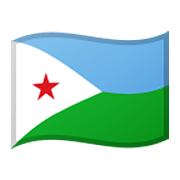 🇩🇯 Emoji Bandera: Yibuti en Google Android 10.0 March 2020 Feature Drop.