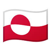 🇬🇱 Emoji Bandera: Groenlandia en Google Android 10.0 March 2020 Feature Drop.