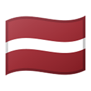 🇱🇻 Emoji Bandeira: Letônia na Google Android 10.0 March 2020 Feature Drop.