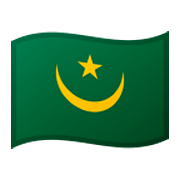 🇲🇷 Emoji Bandeira: Mauritânia na Google Android 10.0 March 2020 Feature Drop.