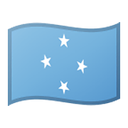 Emoji 🇫🇲 Bandiera: Micronesia su Google Android 10.0 March 2020 Feature Drop.