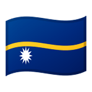 Émoji 🇳🇷 Drapeau : Nauru sur Google Android 10.0 March 2020 Feature Drop.