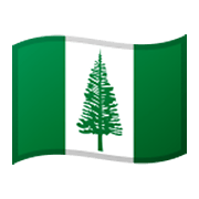 🇳🇫 Emoji Bandeira: Ilha Norfolk na Google Android 10.0 March 2020 Feature Drop.