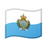 🇸🇲 Emoji Bandeira: San Marino na Google Android 10.0 March 2020 Feature Drop.