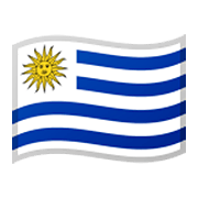 🇺🇾 Emoji Bandeira: Uruguai na Google Android 10.0 March 2020 Feature Drop.