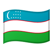 🇺🇿 Emoji Flagge: Usbekistan Google Android 10.0 March 2020 Feature Drop.