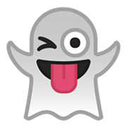 Emoji 👻 Fantasma su Google Android 10.0 March 2020 Feature Drop.