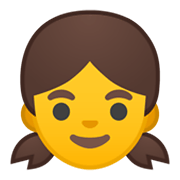 👧 Emoji Mädchen Google Android 10.0 March 2020 Feature Drop.