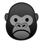 Émoji 🦍 Gorille sur Google Android 10.0 March 2020 Feature Drop.