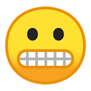 Emoji 😬 Faccina Con Smorfia su Google Android 10.0 March 2020 Feature Drop.