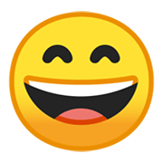 😄 Emoji Cara Sonriendo Con Ojos Sonrientes en Google Android 10.0 March 2020 Feature Drop.