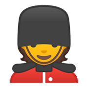 💂 Emoji Guardia en Google Android 10.0 March 2020 Feature Drop.