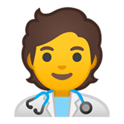 🧑‍⚕️ Emoji Trabajador de la salud en Google Android 10.0 March 2020 Feature Drop.