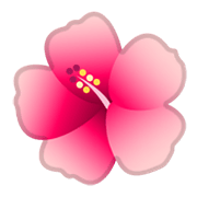 Émoji 🌺 Hibiscus sur Google Android 10.0 March 2020 Feature Drop.