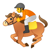 🏇 Emoji Pferderennen Google Android 10.0 March 2020 Feature Drop.