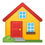Emoji 🏠 Casa su Google Android 10.0 March 2020 Feature Drop.