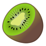 Emoji 🥝 Kiwi su Google Android 10.0 March 2020 Feature Drop.