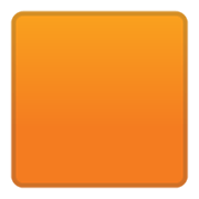 🟧 Emoji oranges Viereck Google Android 10.0 March 2020 Feature Drop.