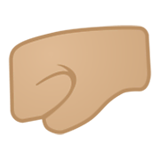 Emoji 🤛🏼 Pugno A Sinistra: Carnagione Abbastanza Chiara su Google Android 10.0 March 2020 Feature Drop.