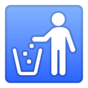 Emoji 🚮 Simbolo Per La Raccolta Dei Rifiuti su Google Android 10.0 March 2020 Feature Drop.
