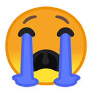 😭 Emoji Cara Llorando Fuerte en Google Android 10.0 March 2020 Feature Drop.