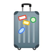 Émoji 🧳 Bagage sur Google Android 10.0 March 2020 Feature Drop.