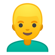 👱‍♂️ Emoji Mann: blond Google Android 10.0 March 2020 Feature Drop.