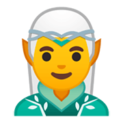 🧝‍♂️ Emoji Elfo Hombre en Google Android 10.0 March 2020 Feature Drop.