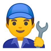 👨‍🔧 Emoji Mechaniker Google Android 10.0 March 2020 Feature Drop.