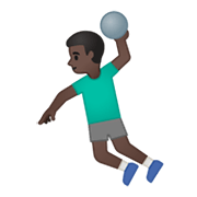 🤾🏿‍♂️ Emoji Handballspieler: dunkle Hautfarbe Google Android 10.0 March 2020 Feature Drop.