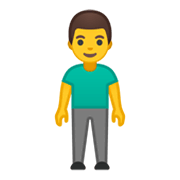 Émoji 🧍‍♂️ Homme Debout sur Google Android 10.0 March 2020 Feature Drop.