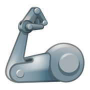 Emoji 🦾 Protesi Robotica Per Il Braccio su Google Android 10.0 March 2020 Feature Drop.